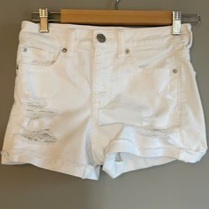 American Eagle Jean shorts white size 2